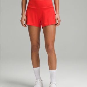 Lululemon Speed up Shorts in hot heat - worn once!